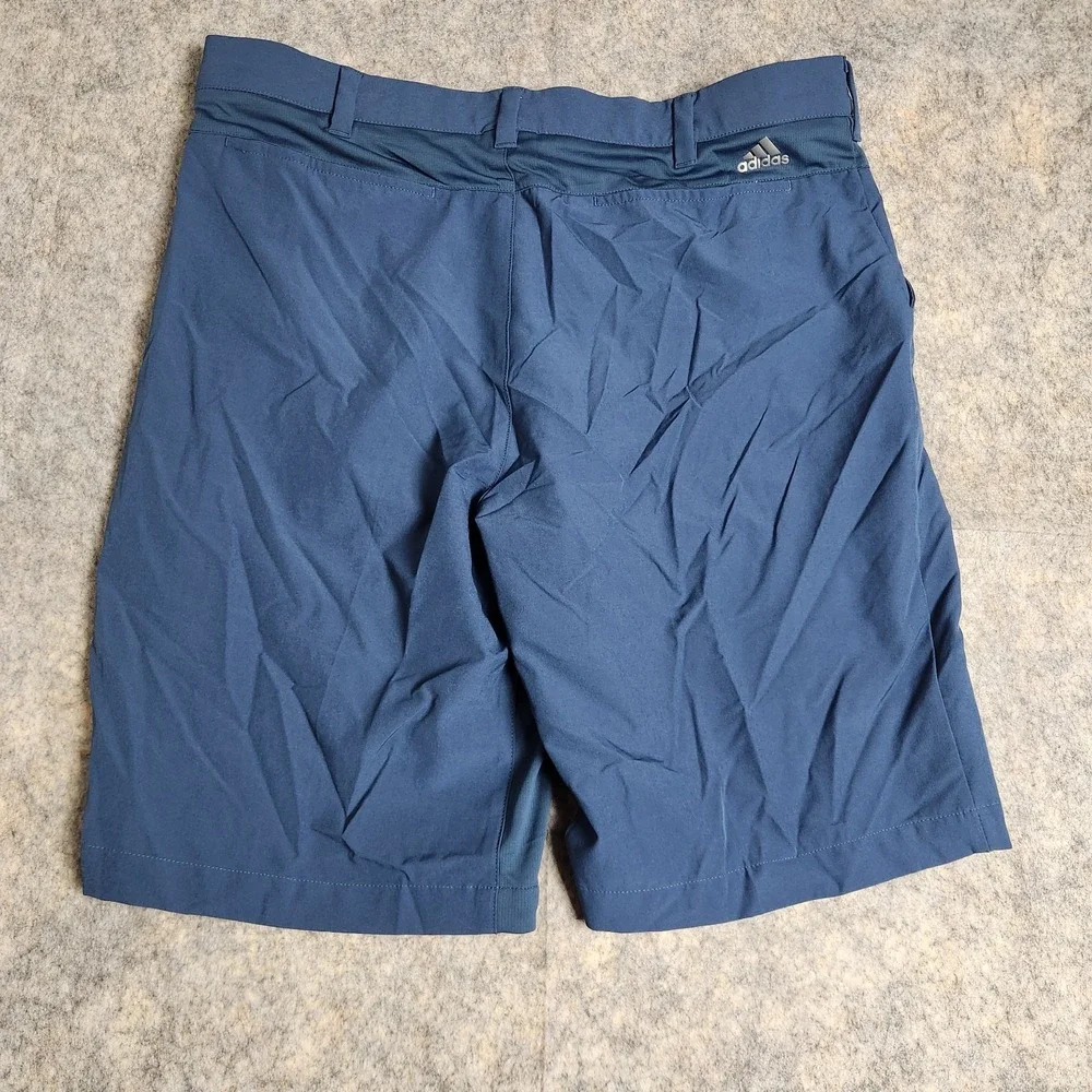 Adidas Ultimate365 Shorts Men 34x9 Blue Golf Stretch Performance Lightweight